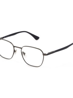 Police Gray Metal Frames