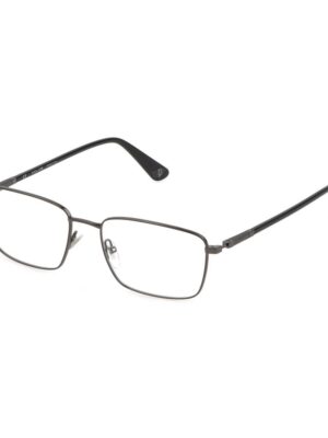 Police Gray Metal Frames