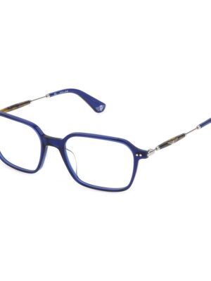 Police Blue Plastic Frames