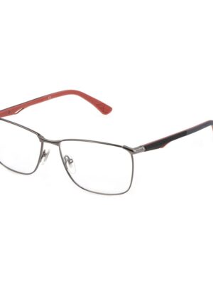 Police Gray Metal Frames