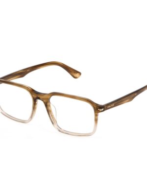 Police Brown Plastic Frames