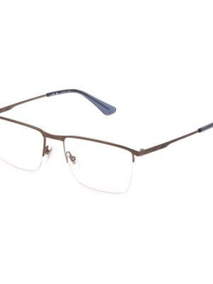 Police Brown Metal Frames