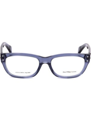 Alexander McQueen Blue Acetate Frames