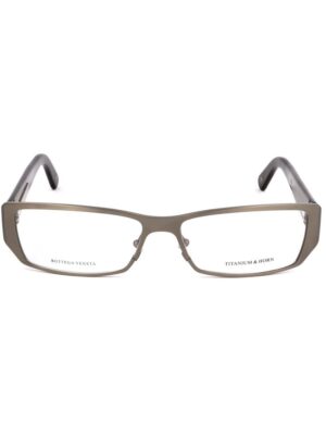 Bottega Veneta Silver Titanium Frames