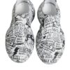 Dolce & Gabbana White Black Graffiti Daymaster Sneakers Shoes - Image 3