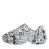 Dolce & Gabbana White Black Graffiti Daymaster Sneakers Shoes - Image 6