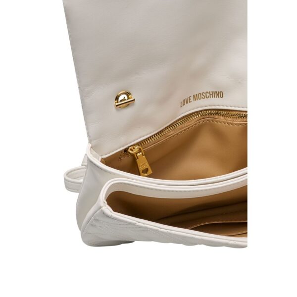 Love Moschino White Polyethylene Women Crossbody Bag - Image 5