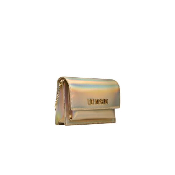 Love Moschino Gold Polyethylene Women Crossbody Bag - Image 2