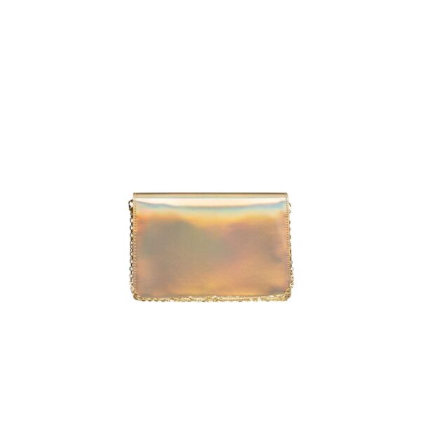 Love Moschino Gold Polyethylene Women Crossbody Bag - Image 3