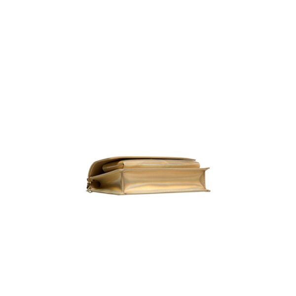 Love Moschino Gold Polyethylene Women Crossbody Bag - Image 4