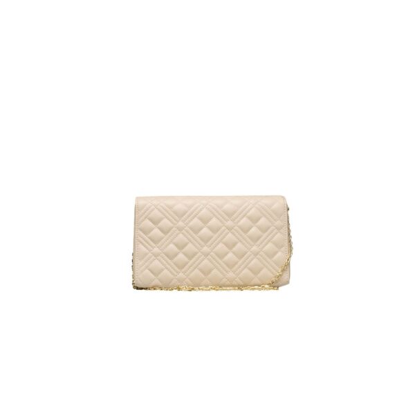 Love Moschino Beige Polyethylene Women Crossbody Bag - Image 3