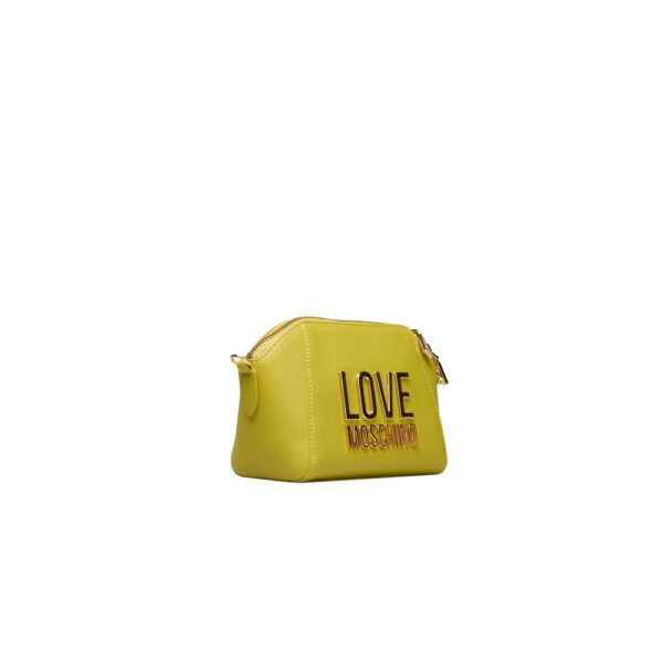 Love Moschino Yellow Polyethylene Women Crossbody Bag - Image 2