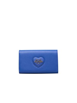 Love Moschino Blue Polyethylene Women Crossbody Bag