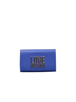 Love Moschino Blue Polyethylene Women Crossbody Bag