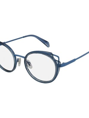 Police Blue Metal Frames