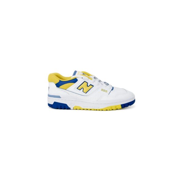 New Balance Yellow Artificial Leather Sneaker