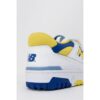 New Balance Yellow Artificial Leather Sneaker - Image 5