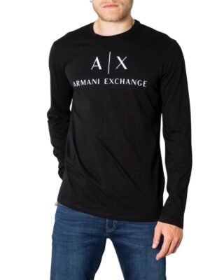 Armani Exchange Black Cotton Shirt