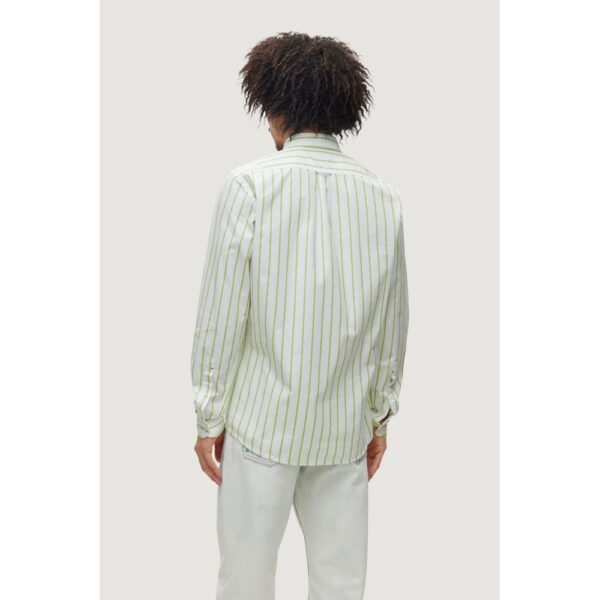 Hugo Boss Green Cotton Shirt - Image 4