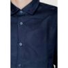 Armani Exchange Blue Cotton Shirt - Image 4