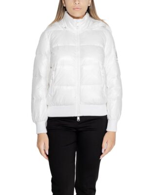 Armani Exchange White Polyamide Jackets & Coat
