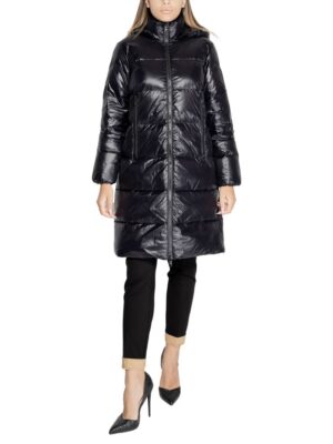 Armani Exchange Black Polyamide Jackets & Coat