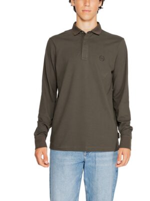Armani Exchange Green Cotton T-Shirt