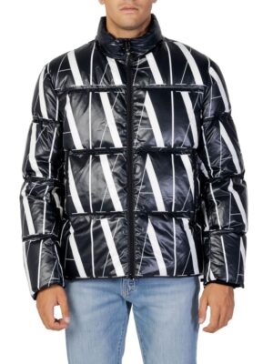 Armani Exchange Black Polyester Jacket
