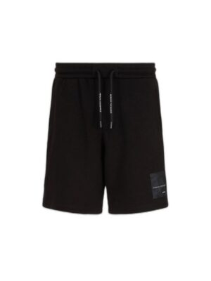 Armani Exchange Black Cotton Short