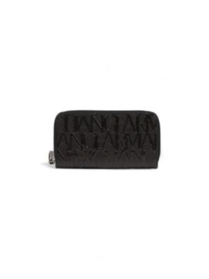 Armani Exchange Black Polyester Wallet