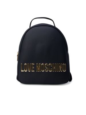 Love Moschino Black Polyethylene Backpack