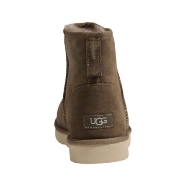 UGG Gray Suede Leather Boot - Image 4