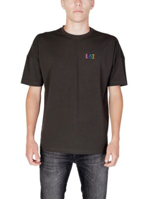 EA7 Emporio Armani Gray Cotton T-Shirt