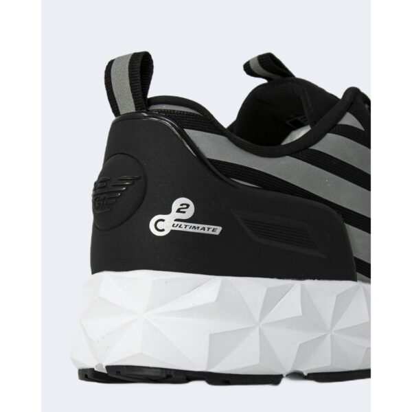 EA7 Emporio Armani Black Polyester Sneaker - Image 5