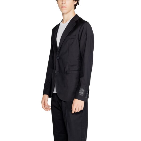 Armani Exchange Black Polyester Blazer - Image 3
