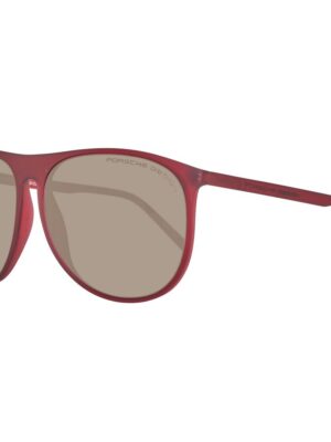 Porsche Design Burgundy Unisex Sunglasses