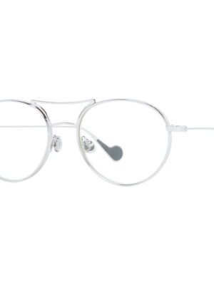 Moncler Silver Unisex Sunglasses