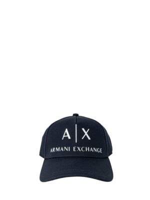 Armani Exchange Blue Cotton Hats & Cap