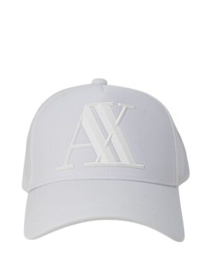 Armani Exchange White Cotton Hats & Cap