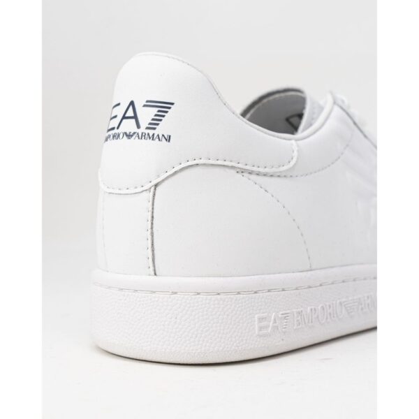 EA7 Emporio Armani White Polyethylene Sneaker - Image 3