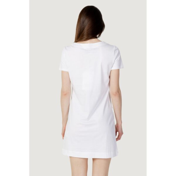 Love Moschino White Cotton Dress - Image 3