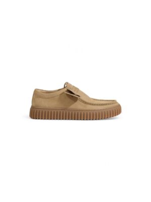 Clarks Beige Suede Leather Casual