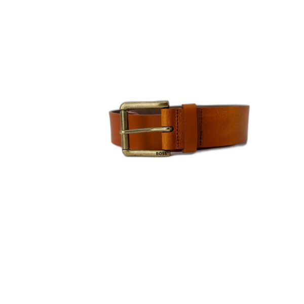 Hugo Boss Beige Leather Belt - Image 2