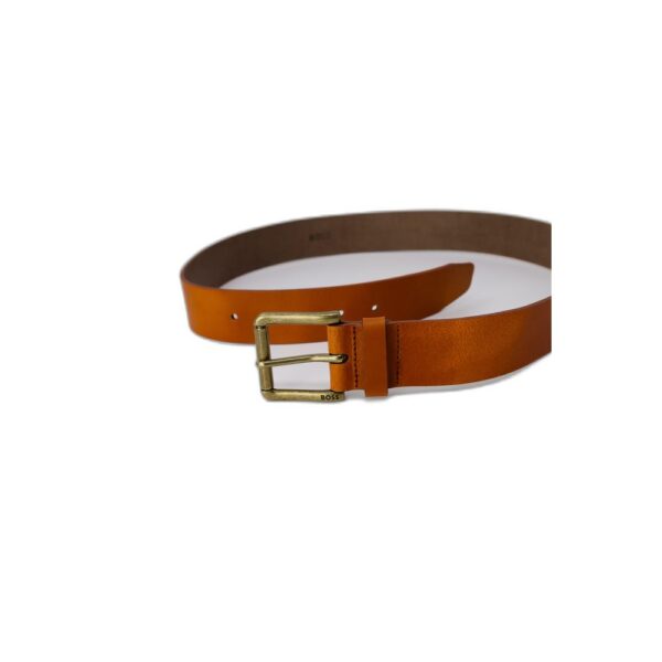 Hugo Boss Beige Leather Belt - Image 4