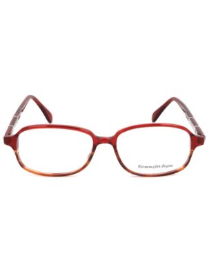 Ermenegildo Zegna Red Plastic Frames