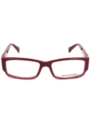 Ermenegildo Zegna Red Plastic Frames