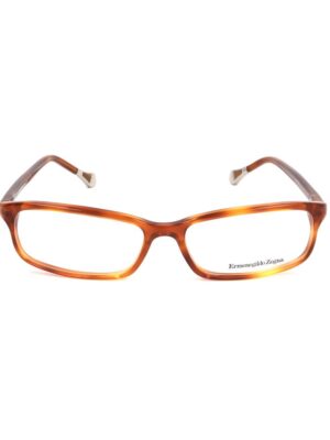 Ermenegildo Zegna Brown Plastic Frames