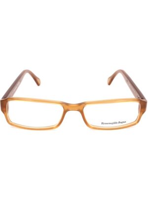 Ermenegildo Zegna Brown Plastic Frames