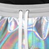Dolce & Gabbana Silver Iridescent Men Jogger Sweatpants Pants - Image 5