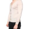 Dolce & Gabbana Beige Cashmere Button Down Cardigan Sweater - Image 3